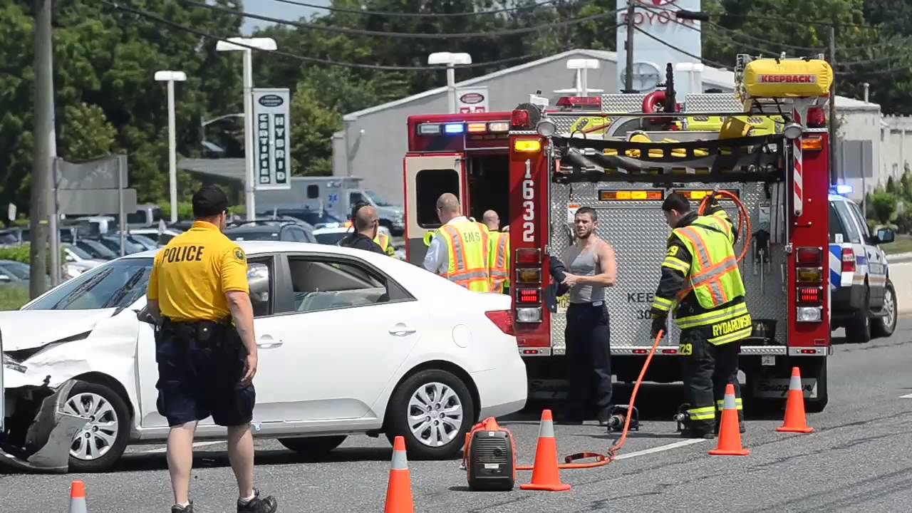 Willingboro Two Car Accident YouTube