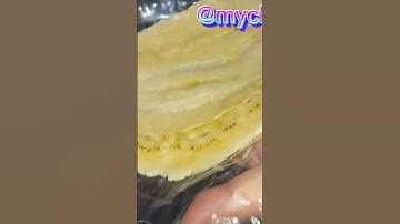 Chuối nướng bằng nồi chiên không dầu.