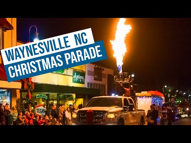 Waynesville NC Christmas Parade 2022