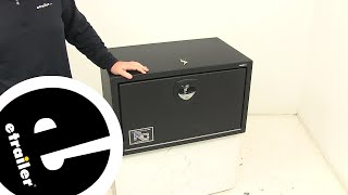 etrailer | RC Manufacturing Z-Series Truck or Trailer Underbody Tool Box Review