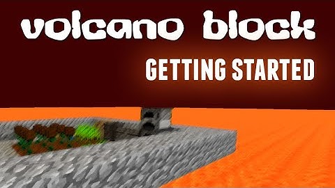 Volcano Block Modpack - Ep 1 - Modded Minecraft 1.12.2
