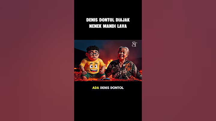 denis dontol mandi lava #videolucu #viralindonesia #ai