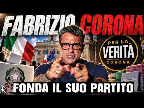 Video Fabrizio Corona Scende in Politica: il Manifesto di Per La Verità. Destra o Sinistra? | RUVIDO 402