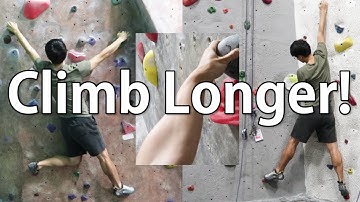 Rock Climb Better INSTANTLY - 3 Tips to Last Longer