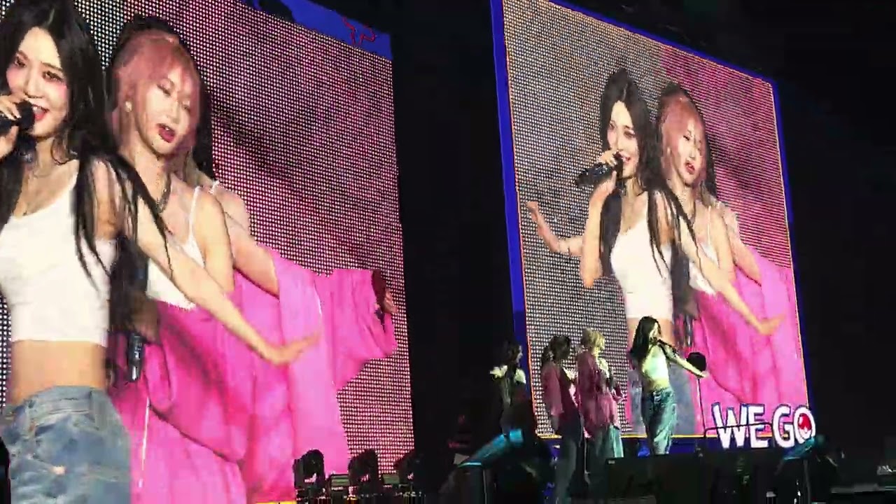 aespa - We Go - SYNK: Parallel Line Tour 2025 - Seattle, WA - ShoWare Center (250128)