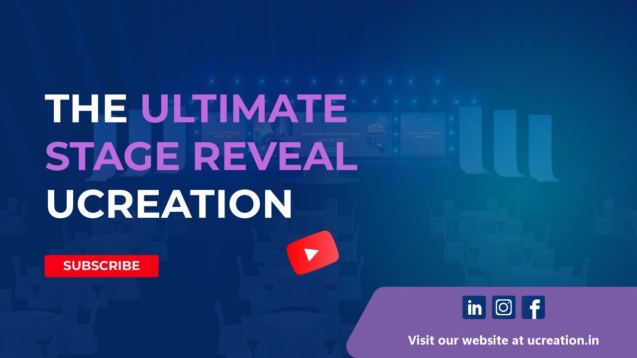 THE ULTIMATE STAGE REVEAL | BY UCREATION
