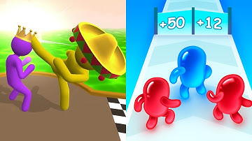 Giant Rush VS Join Blob Clash 3D - All Levels Gameplay Android, iOS