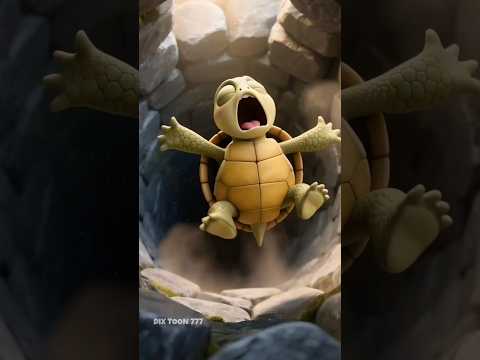 Baby Turtle Falls Into Pit, What Happens Next Will Melt Your Heart 🐢| Emotional Rescue Story #shorts