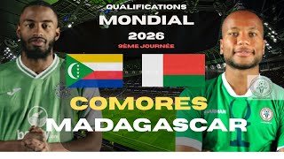Redifusion Madagascar Vs Comores2-1 9 Ème Journée.