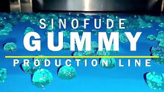 THC Gummy Manufacturing Machine, SINOFUDE Gummy Candy Production Machine 150kg-1ton per hour