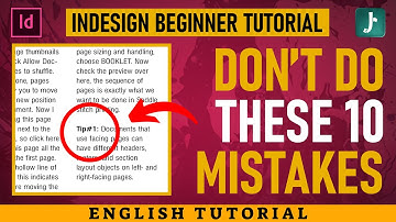 Stop Making These 10 InDesign Beginner Mistakes Now!