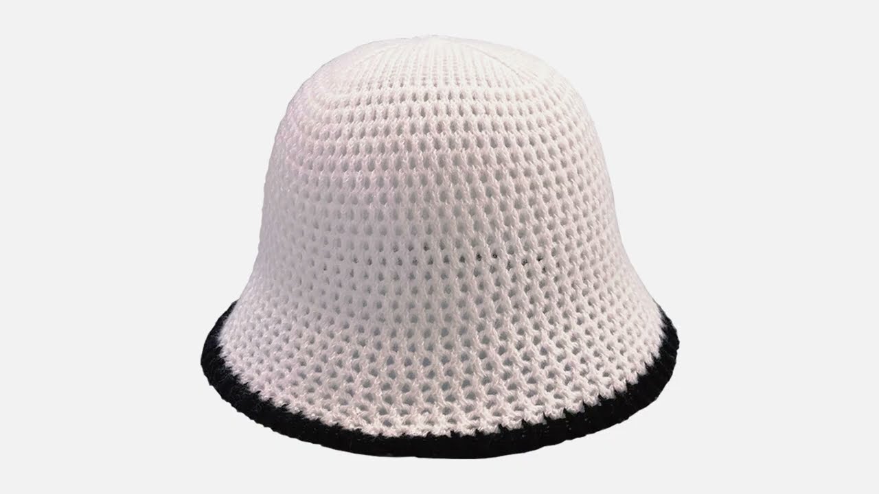 Embroidery Letter Summer Bucket Hat, Spring Awesome Print Baseball Cap, Fashion Baseball Cap Factory