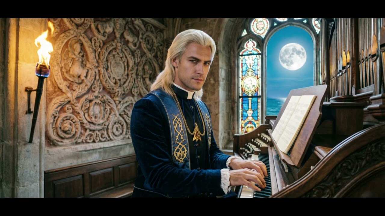 Moon rite toccata - Solo of the Grand Master of the Lodge - Fantasy organ music, masonic music