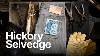 The Hickory Selvedge  Classic Indigo Workwear Stripes  Ss26 Naked U0026 Famous Denim