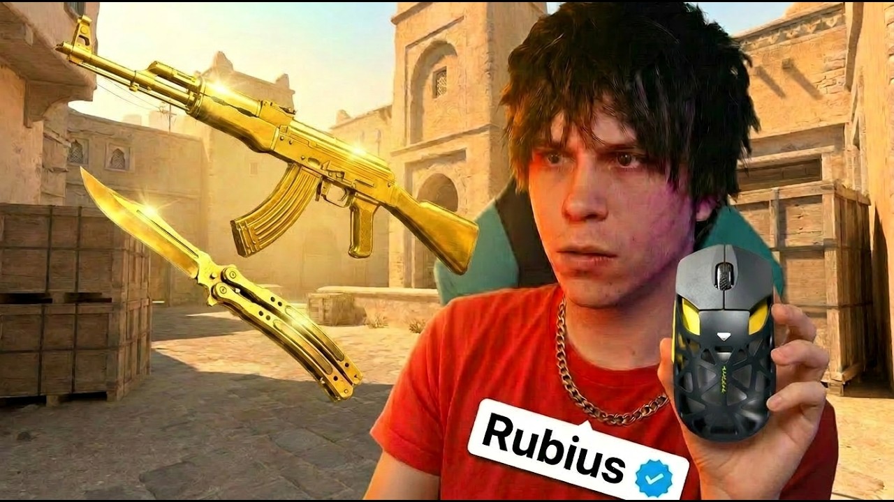 Rubiuis Raton EL RUBIUS JUEGA CS2 CON SU NUEVO RATON - YouTube