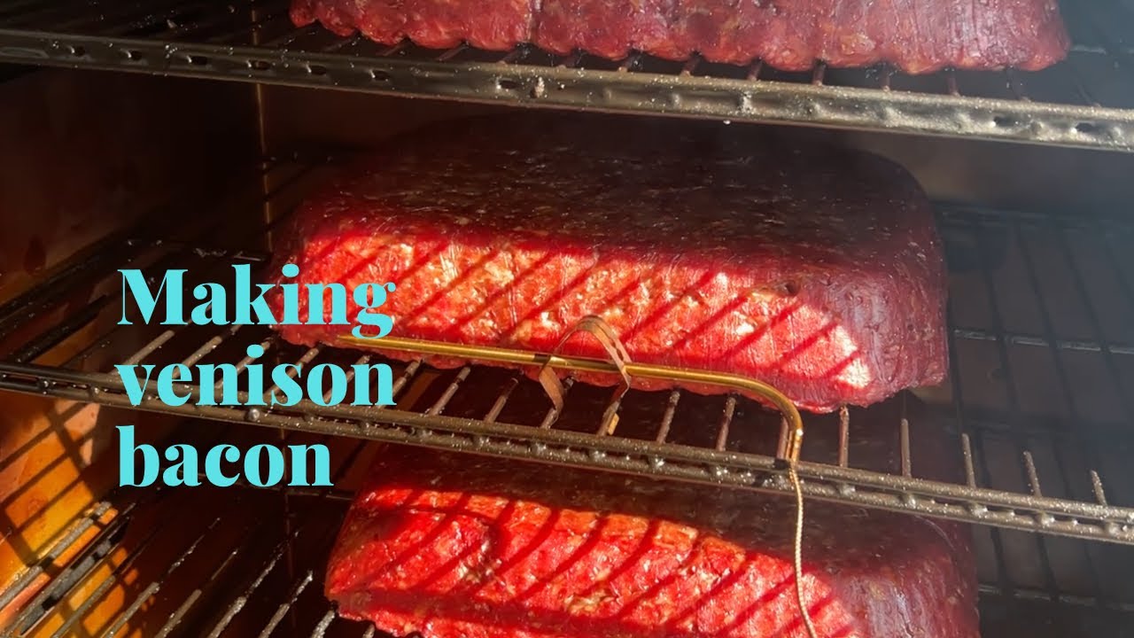 How we make venison bacon 