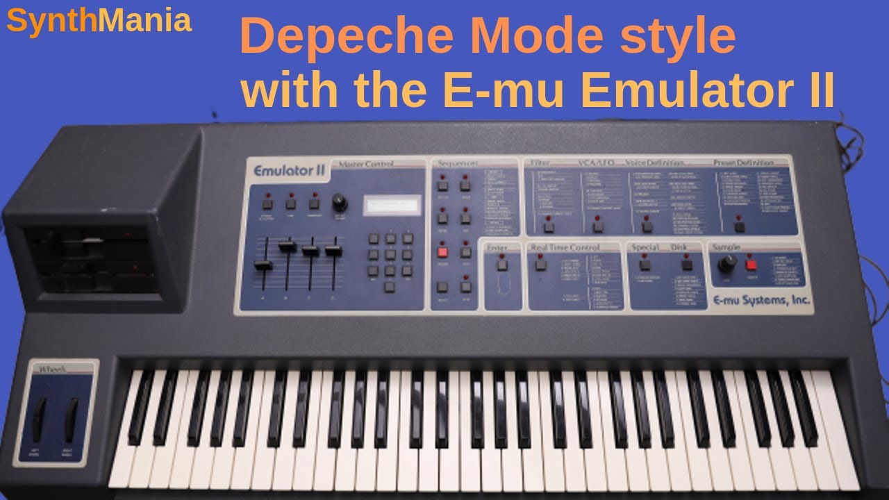 Emu Emulator II DM style Sept 2019 YouTube