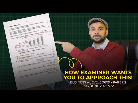 How to Read & Break Down Paper 2 Case Studies | May, June 25, V22 | A-Level Business (9609)