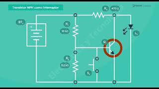 How Does a BJT Transistor Work as a Switch #electronics
