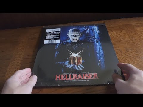 Unboxing HELLRAISER - 30th Anniversary Remixed and Remastered Vinyl Record Soundtrack LP