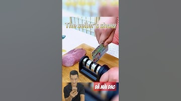 Review Dụng Cụ Mài Dao 3 Ngăn #kdreview #evaluation #trending #xuhuong