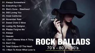 Rock Baladas en Ingles de los 70 80 y 90 - Lo Mejor de Los Clasicos del Rock en Ingles