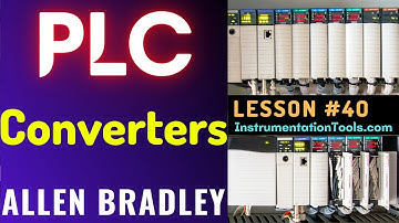 PLC Training 40 - Converters | TOD, FRD | RS Logix 500 Tutorials