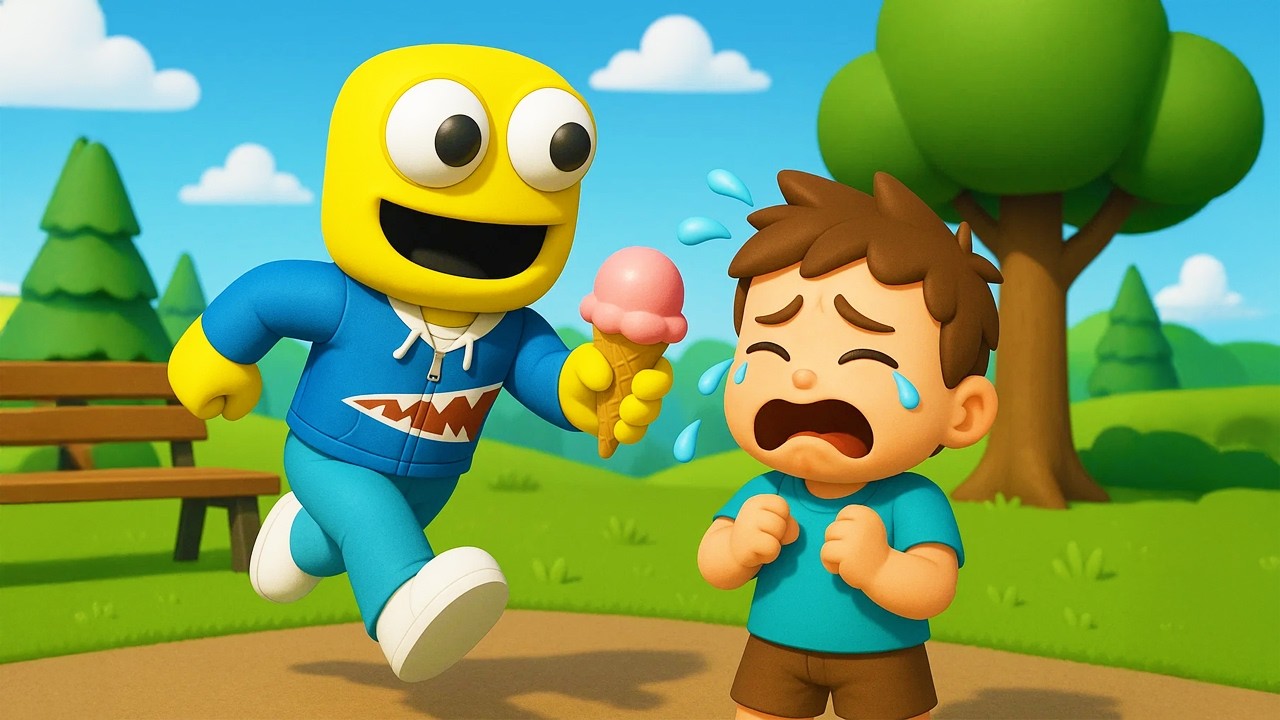 VOLER LES GLACES AUX ENFANTS PAS SAGE (Steal Ice Cream from Kids! 🍦)