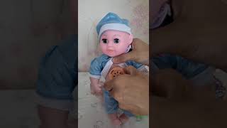Mainan Boneka Lovely Baby bisa mengeluarkan suara papa mama dan menangis