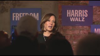 Kamala Harris campaigns in Michigan