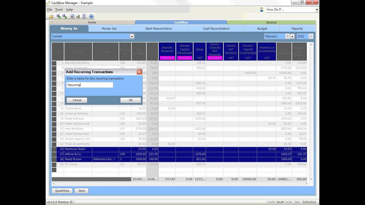 Helpful Hints in Cashflow Manager Accounting Software for Small ...