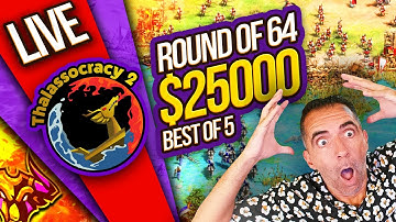$25,000 Thalassocracy 2 Round of 64!!! Sebastian Heartt and more!!!
