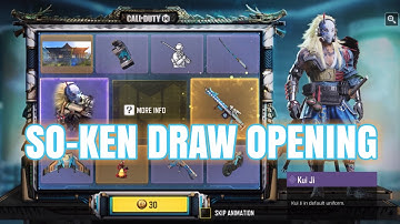 SO-KEN DRAW OPENING - COD Mobile