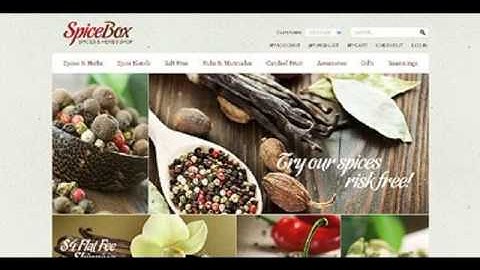 Preview White Spice Shop Magento Theme by MariArti TMT
