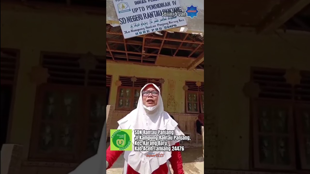 Hari Pertama Masuk Sekolah di Aceh Tamiang