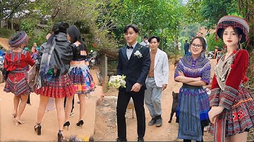 Đám Cưới Cô Dâu Người Mông, Chú Rể Người Nùng Đẹp Trai Như “Tổng Tài” Và Bạn Cô Dâu Toàn Cực Phẩm