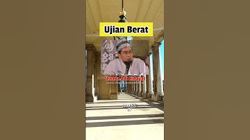 Ujian Berat | Ustadz Adi Hidayat Terbaru 2023 | Kata Bijak Motivasi Inspirasi Kehidupan #shorts #fyp