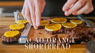 [No Music] Cacao Orange Shortbread ☆ カカオオレンジショートブレッドの作り方