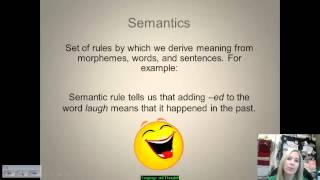 Language and Thought, Part I