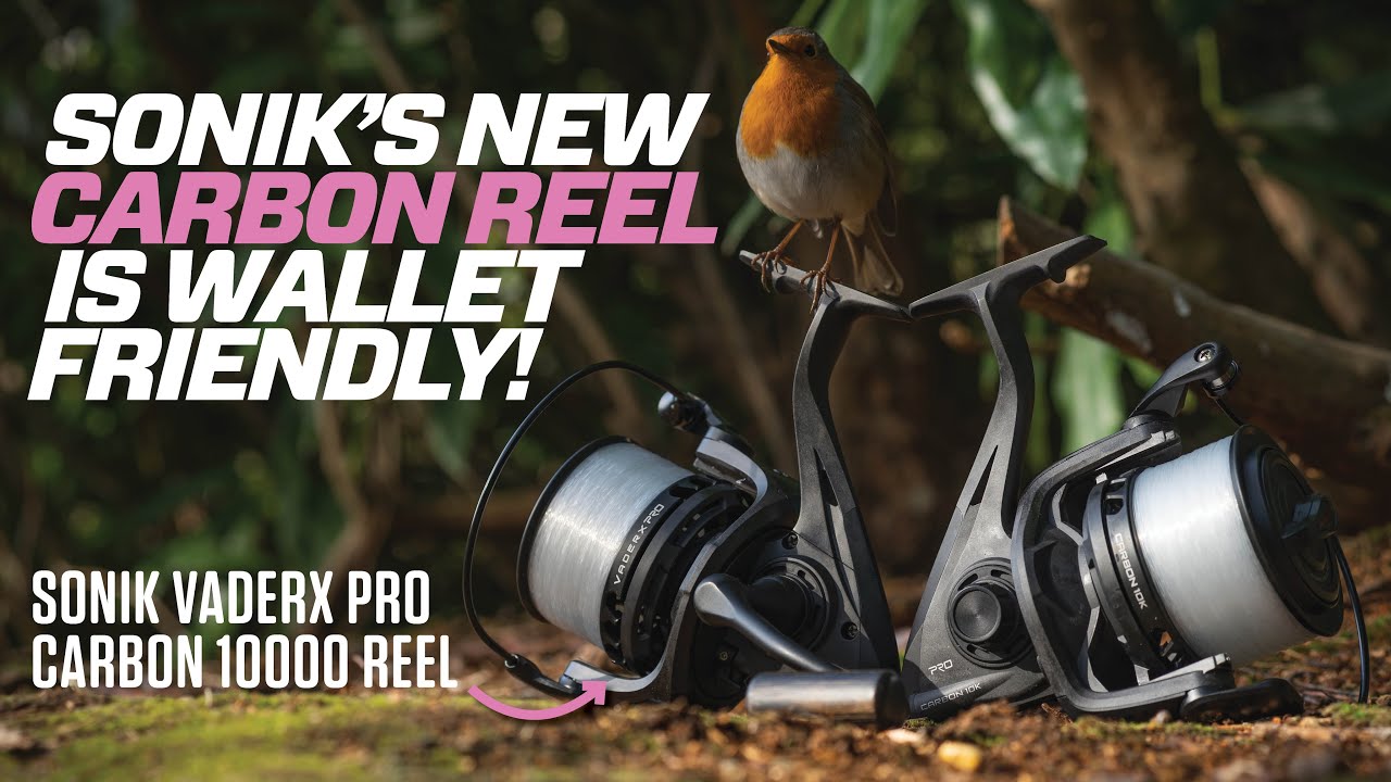 A carbon reel that's affordable!  Sonik VaderX Pro Carbon 10000 Reel 