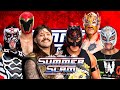 WWE | Penta & Axiom & Dominik Vs Dragon Lee & Rey Fenix & Rey Mysterio - Tag Team Match | Summerslam