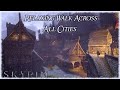 Gambar cover Relaxing Walk Across All Cities in Skyrim - Ambient and Sounds in 4k