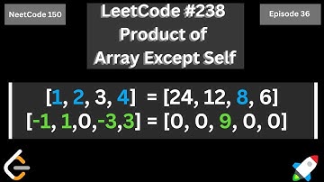 LeetCode #238 (Product of Array Except Self) using Python | Solving the NeetCode 150 | Episode 36