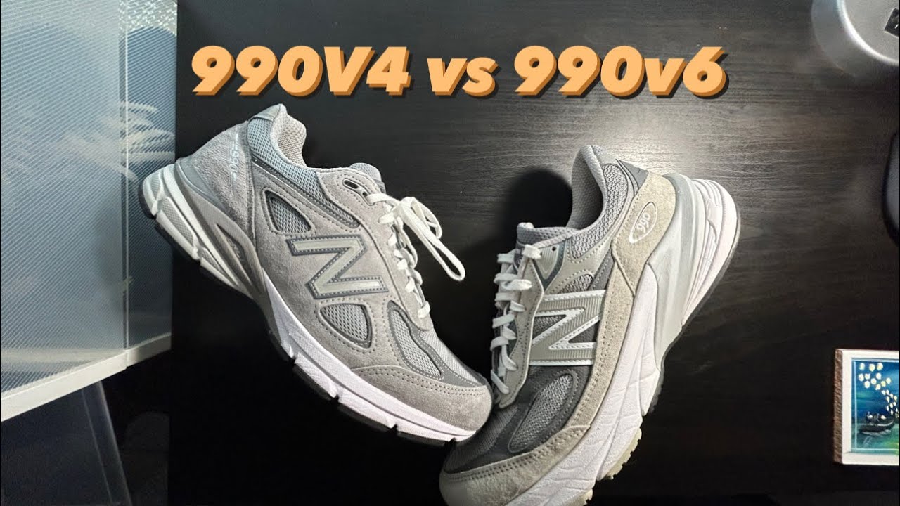 New Balance 990V4 vs 990V6. Which is the best lifestyle 990? - YouTube