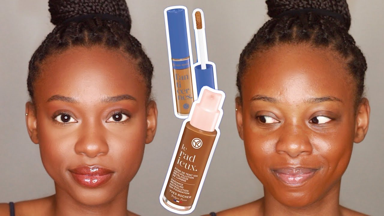 TEST YVES ROCHER FOND DE TEINT LE RADIEUX ET CONCEALER YouTube