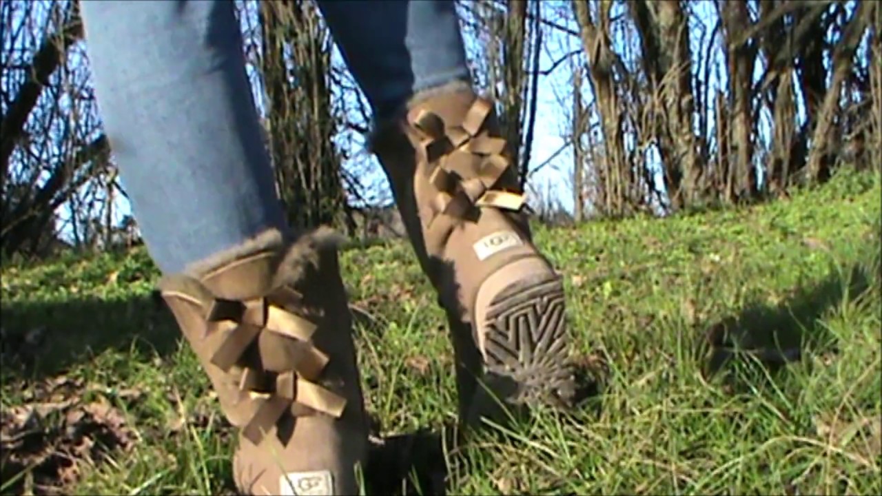 My new brown Ugg Bailey Bow preview