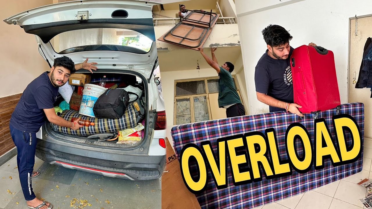 KIA SELTOS में पूरे घर का सामान घुसा दिया !!😧 Full Load Test