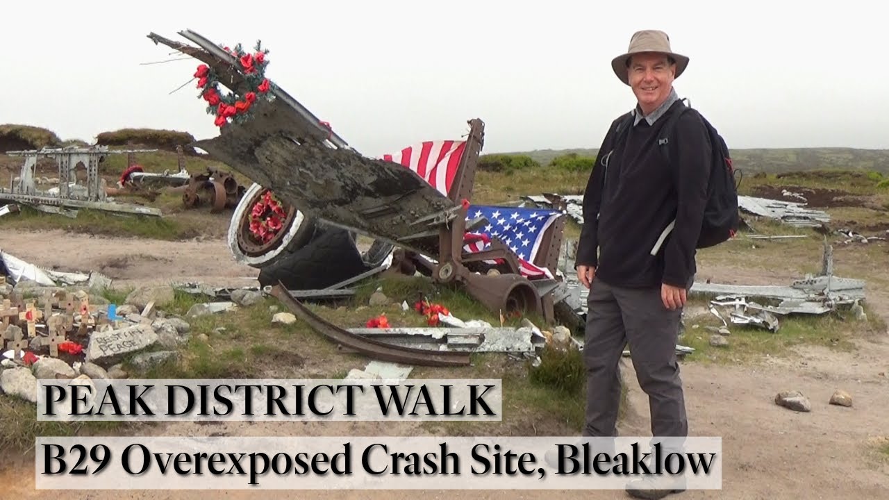 209: B29 Overexposed Crash Site, Bleaklow Head and Higher Shelf