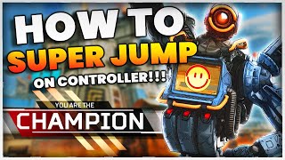 How to SUPER JUMP on Controller Zipline Guide Apex legends Season 15!