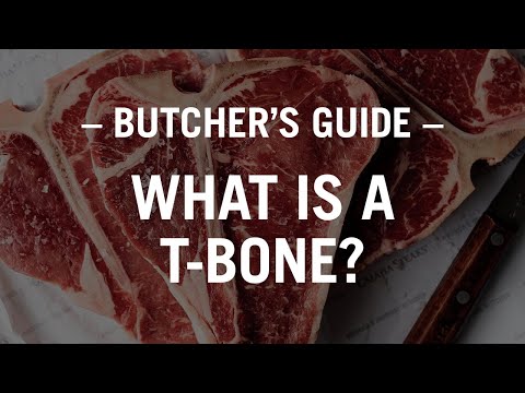 Video: Která kost je v t bone steaku?